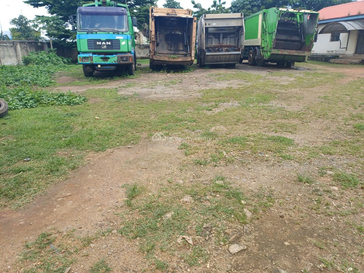 Fenced & Gated Empty Land in a Prime Location, Wuye, Abuja, Warehouse for Rent