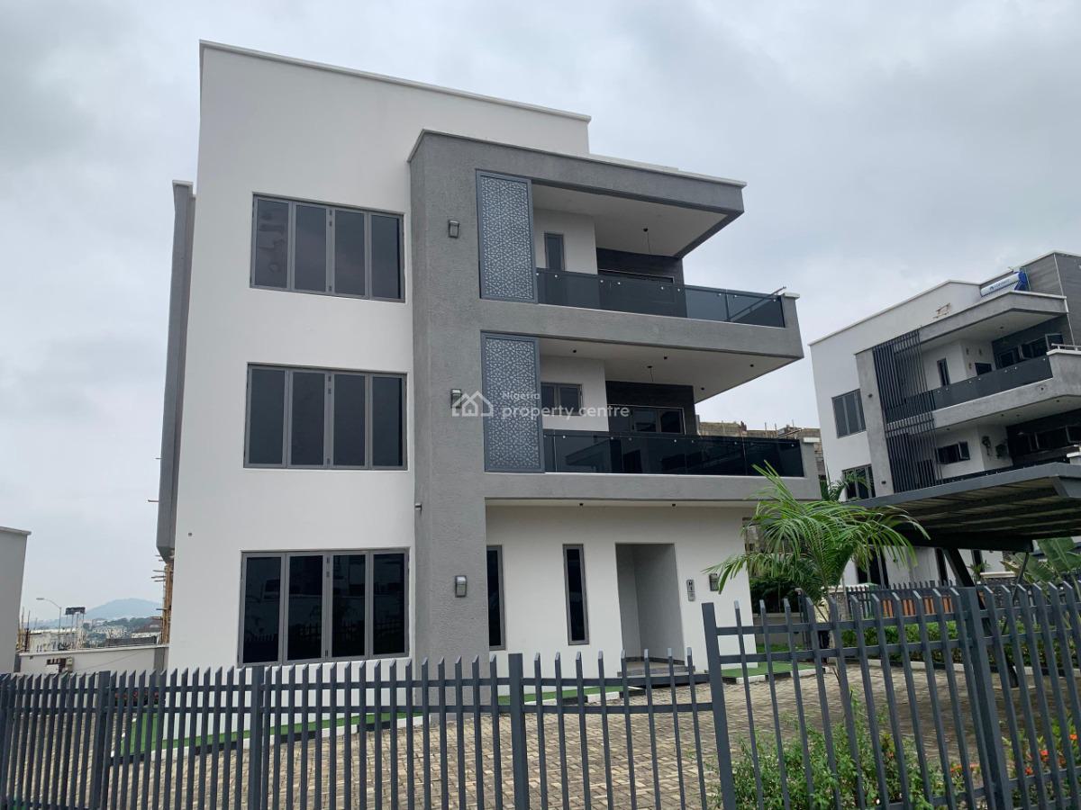 5 Bedroom Fully Detached Duplex with 2 Rooms Bq, Wuye, Abuja, Detached Duplex for Sale