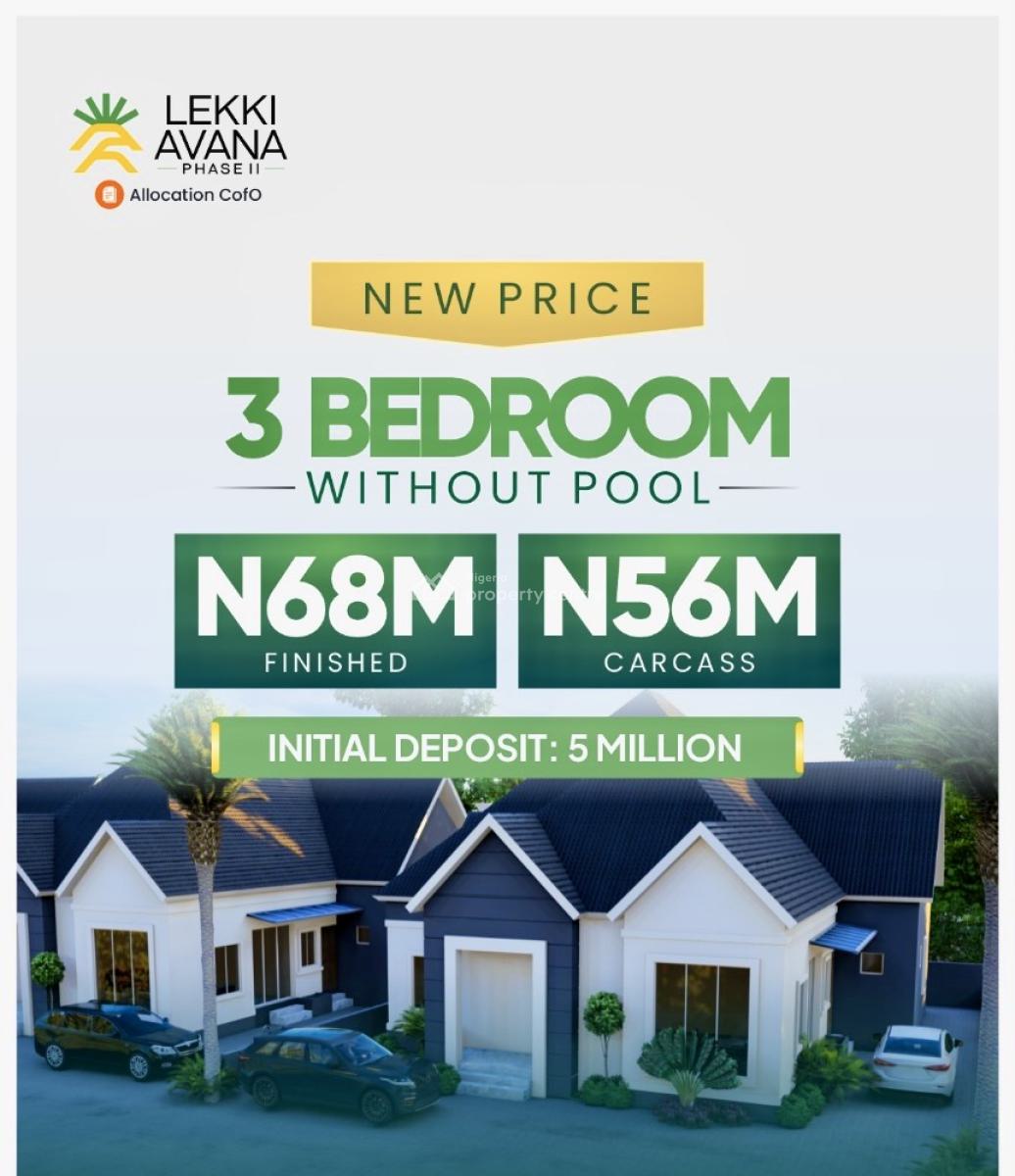 Luxury Bungalow, Eleranigbe, Ibeju Lekki, Lagos, Detached Bungalow for Sale