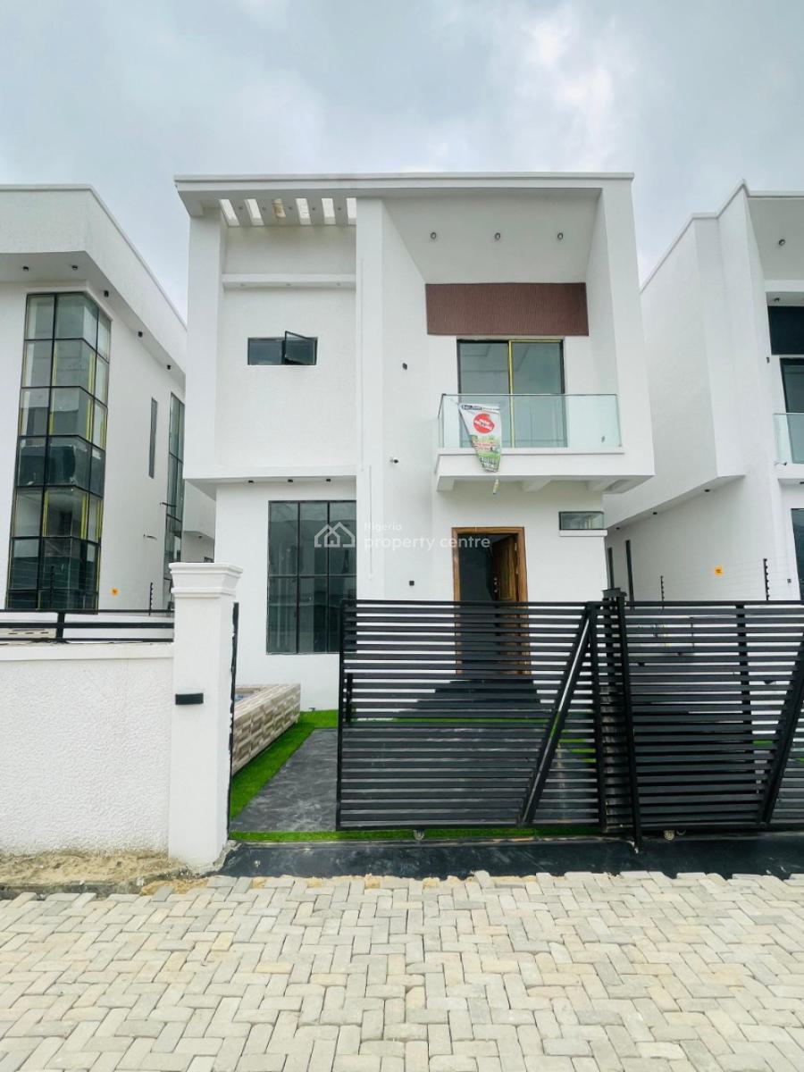 Luxurious  4 Bedroom Fully Detached Duplex with Bq, Lekki, Lagos, Detached Duplex for Sale