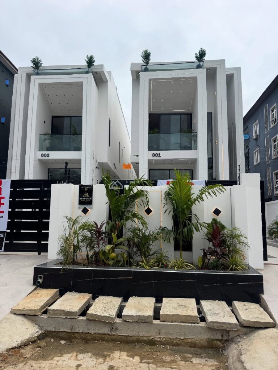 Stunning 5 Bedroom Detached Duplex with Swimming Pool and Bq, Chevron, Lekki, Lagos, Detached Duplex for Sale