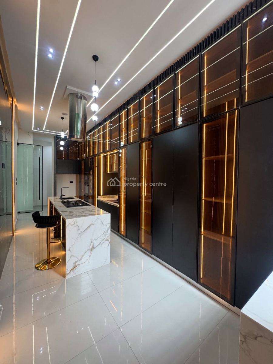 Stunning 5 Bedroom Detached Duplex with Swimming Pool and Bq, Chevron, Lekki, Lagos, Detached Duplex for Sale