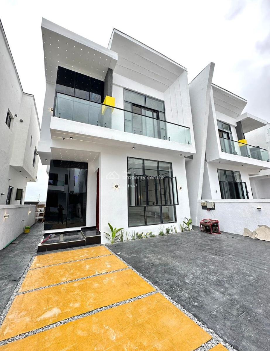 The Most Exciting 4 Bedroom Semi Detached Duplex with Bq, Lekki, Lagos, Semi-detached Duplex for Sale