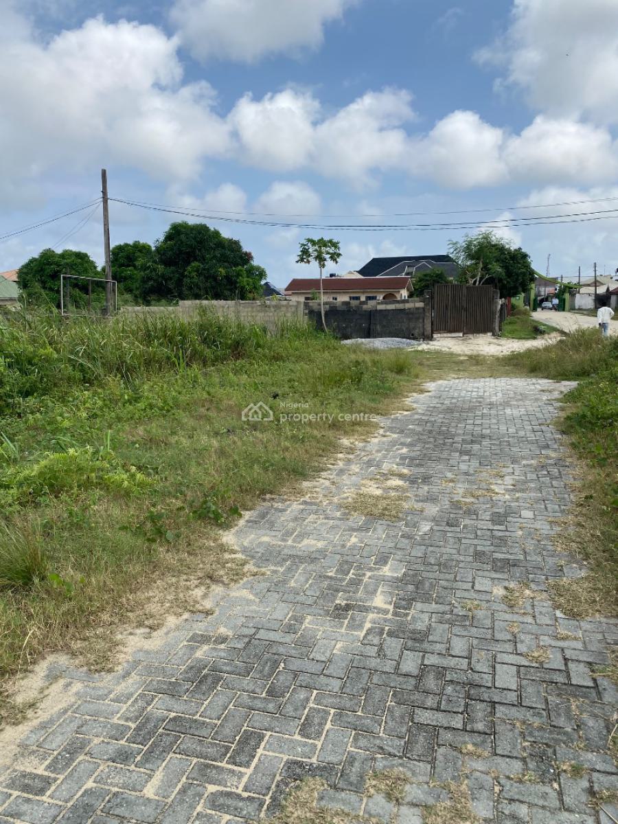 400sqm of Land Facing an Interlocking Road, Green Park Estate Before Abijo Bus Stop, Abijo, Lekki, Lagos, Residential Land for Sale