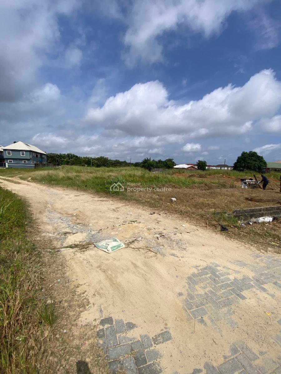 400sqm of Land Facing an Interlocking Road, Green Park Estate Before Abijo Bus Stop, Abijo, Lekki, Lagos, Residential Land for Sale