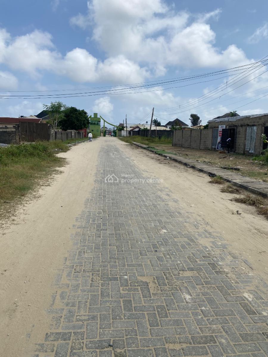400sqm of Land Facing an Interlocking Road, Green Park Estate Before Abijo Bus Stop, Abijo, Lekki, Lagos, Residential Land for Sale