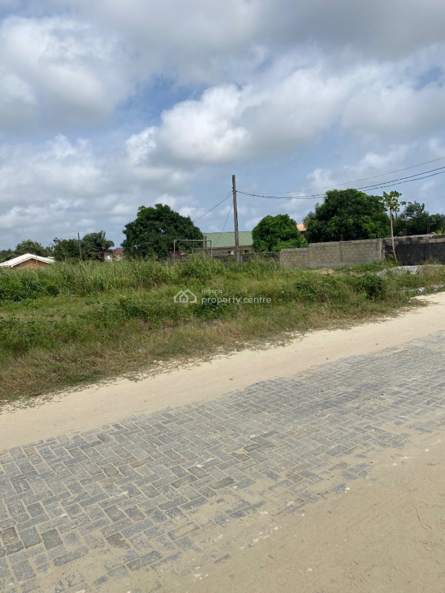 400sqm of Land Facing an Interlocking Road, Green Park Estate Before Abijo Bus Stop, Abijo, Lekki, Lagos, Residential Land for Sale