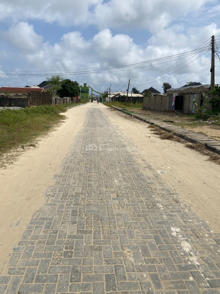 400sqm of Land Facing an Interlocking Road, Green Park Estate Before Abijo Bus Stop, Abijo, Lekki, Lagos, Residential Land for Sale