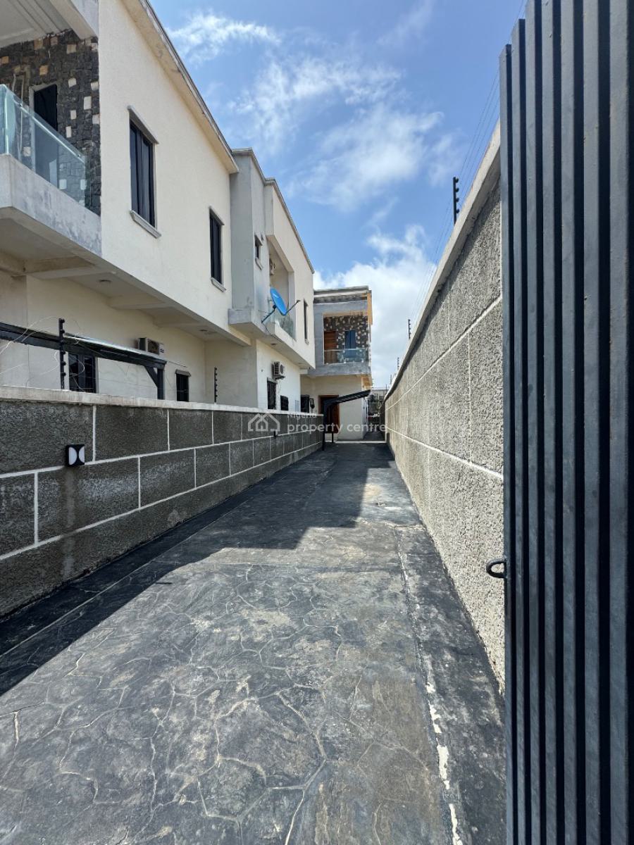 Newly Built 4 Bedroom Duplex Semi Detached with Bq Self Compound, Orchid Road, Lekki, Lagos, Semi-detached Duplex for Rent