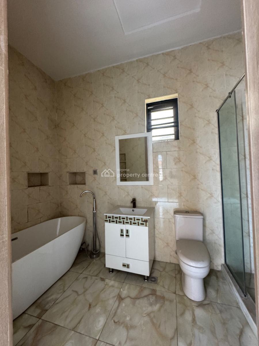 Newly Built 4 Bedroom Duplex Semi Detached with Bq Self Compound, Orchid Road, Lekki, Lagos, Semi-detached Duplex for Rent