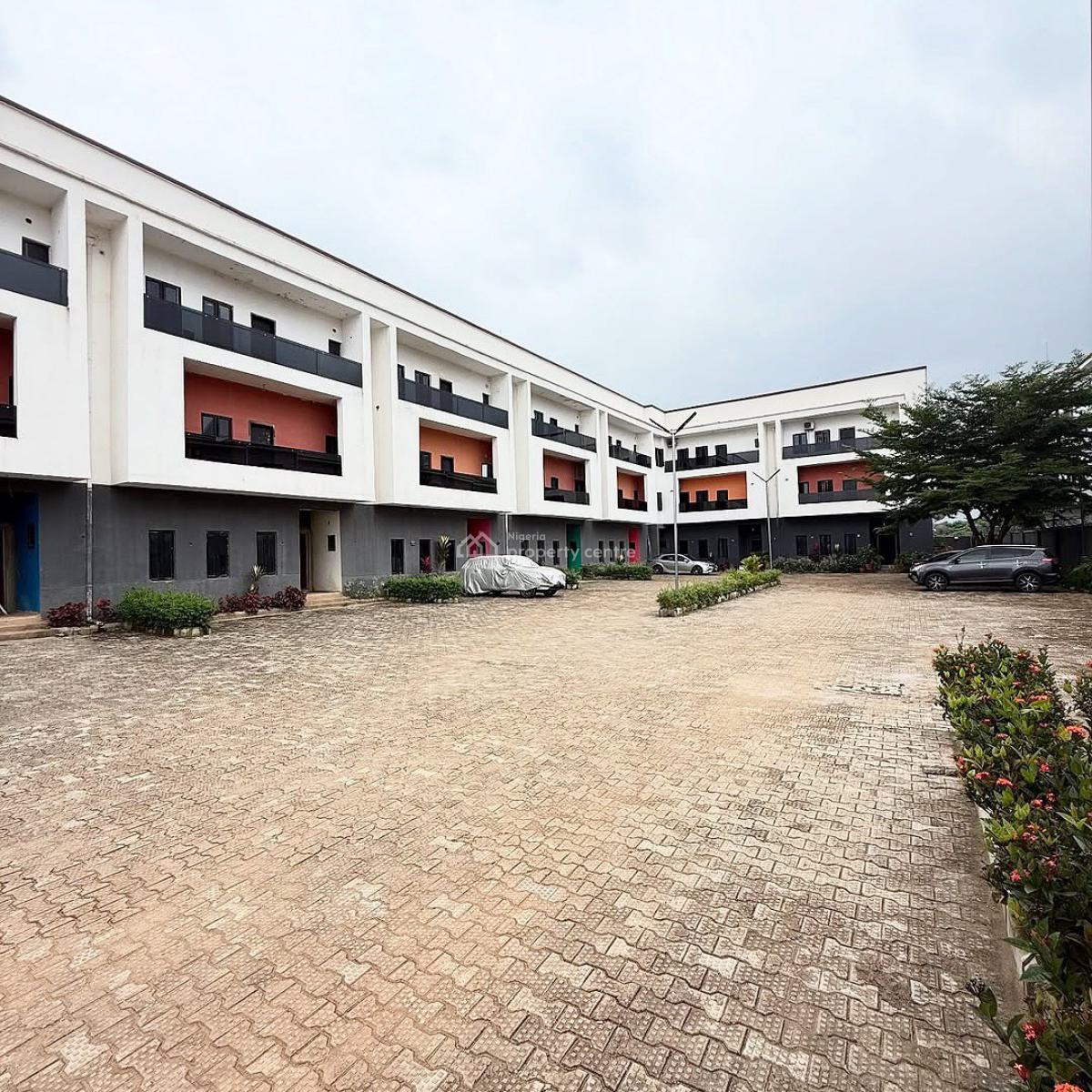 Newly Built 4 Bedroom Terrace Duplex with Bq, Jahi, Abuja, Terraced Duplex for Sale