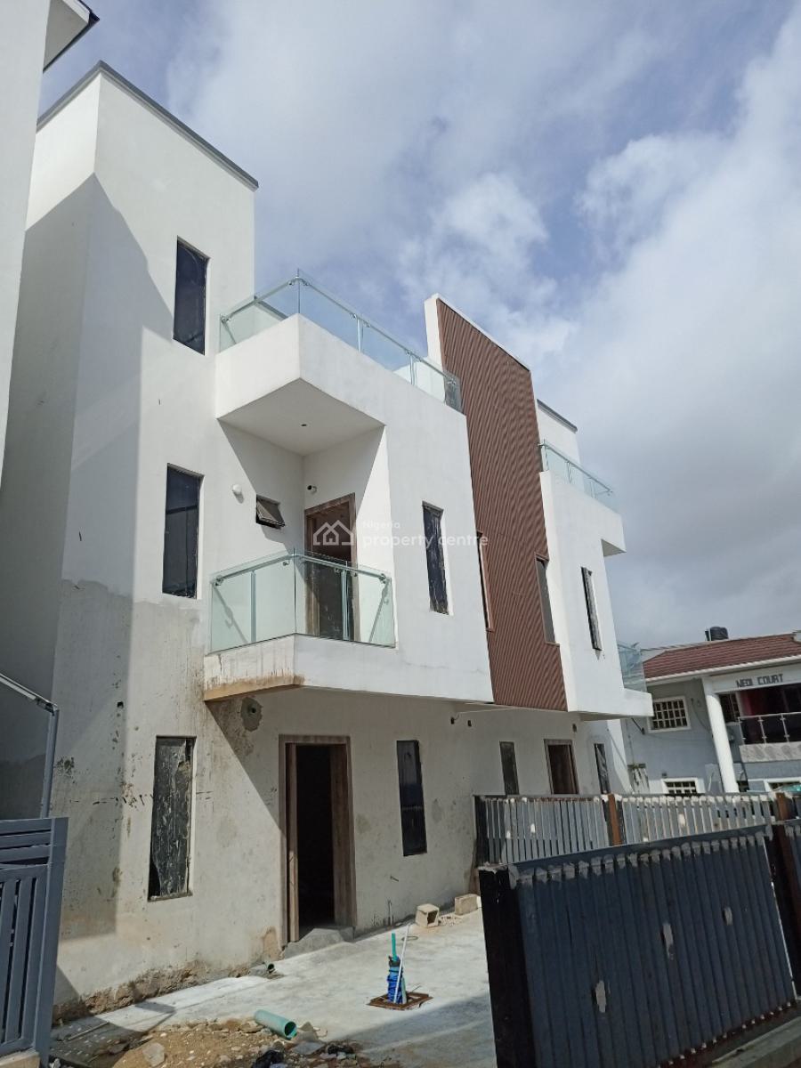 Newly Built 4 Bedroom Duplex with a Room Boys Quarter, Gbagada, Lagos, Semi-detached Duplex for Sale