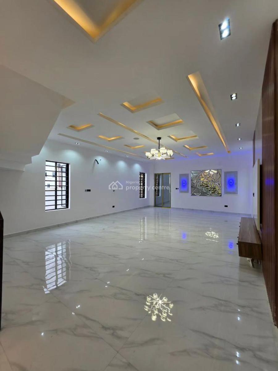 Brand New 5 Bedroom Fully Detached Duplex with Bq, Chevron Tollgate, Lekki, Lagos, Detached Duplex for Sale