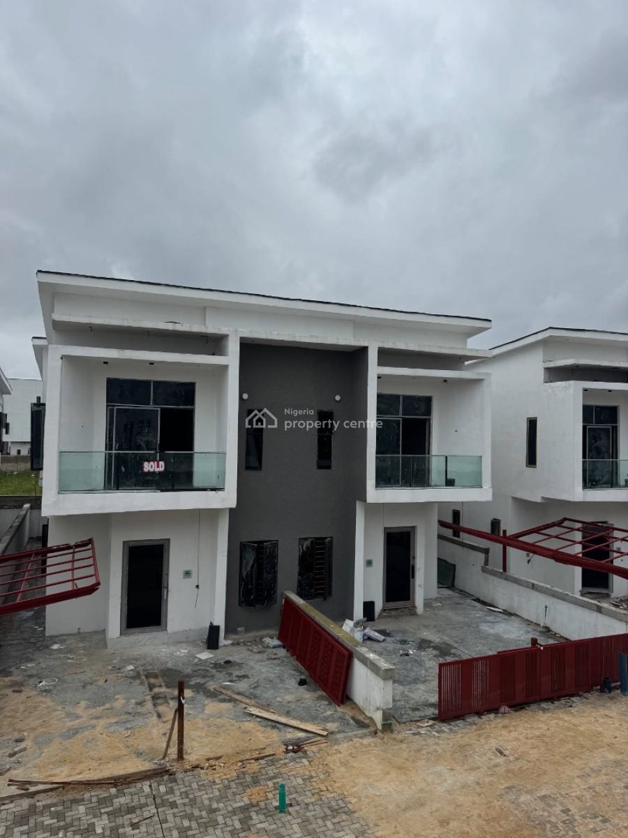 Newly Built 4 Bedroom Semi Detached Duplex with Bq, Orchid, Lekki, Lagos, Semi-detached Duplex for Sale