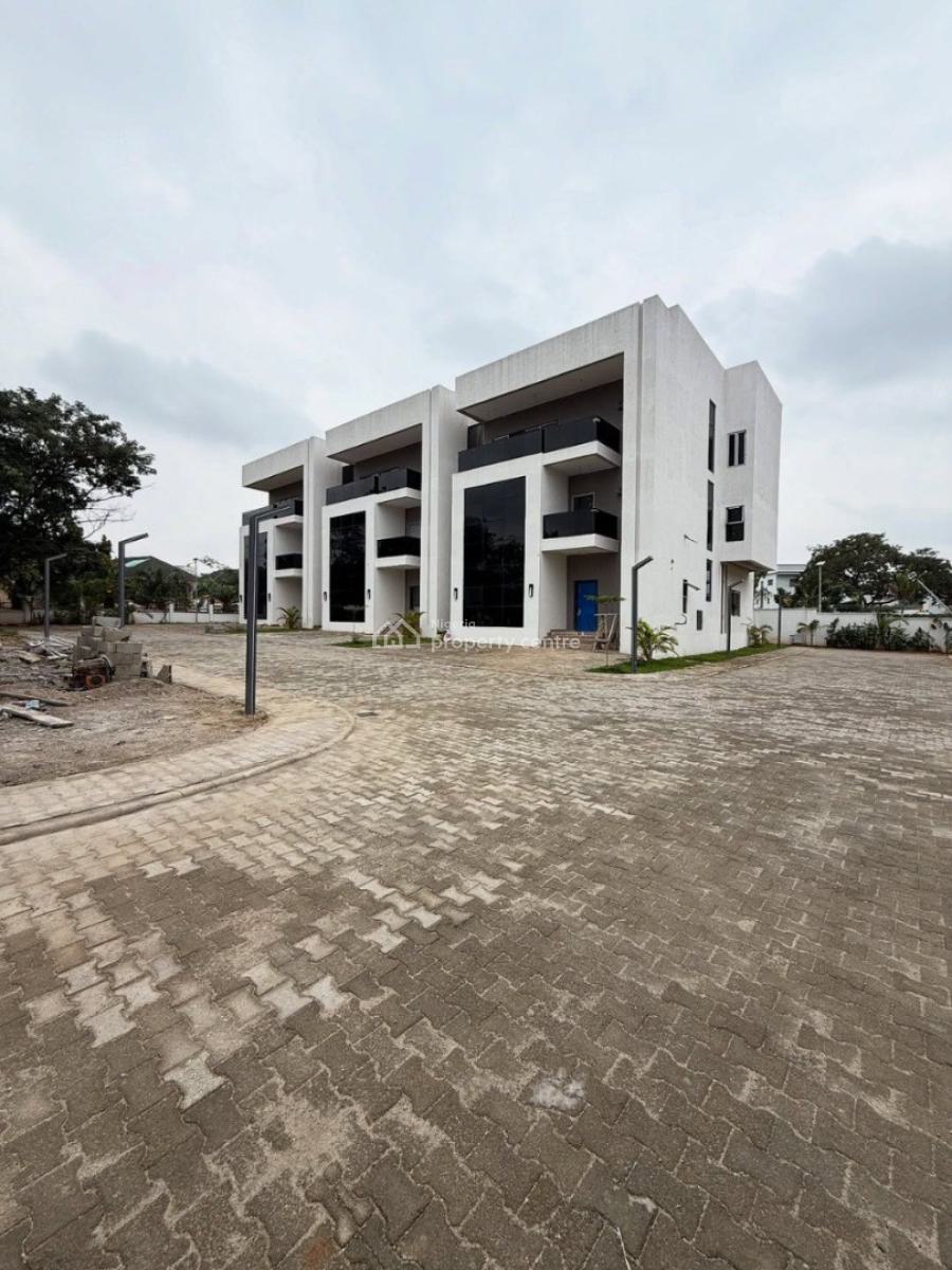 Modern 5-bedroom Terrace Duplex with Bq, Jabi, Abuja, Terraced Duplex for Sale