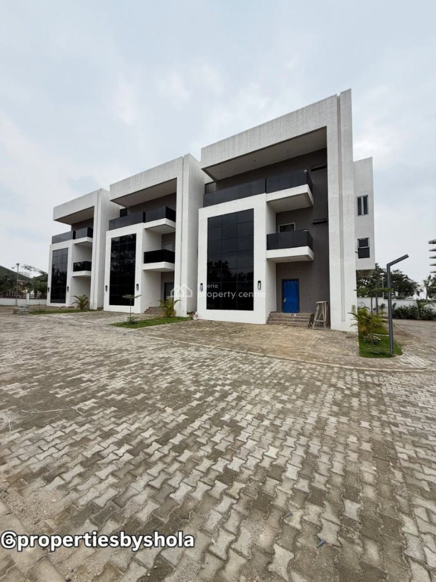 Modern 5-bedroom Terrace Duplex with Bq, Jabi, Abuja, Terraced Duplex for Sale