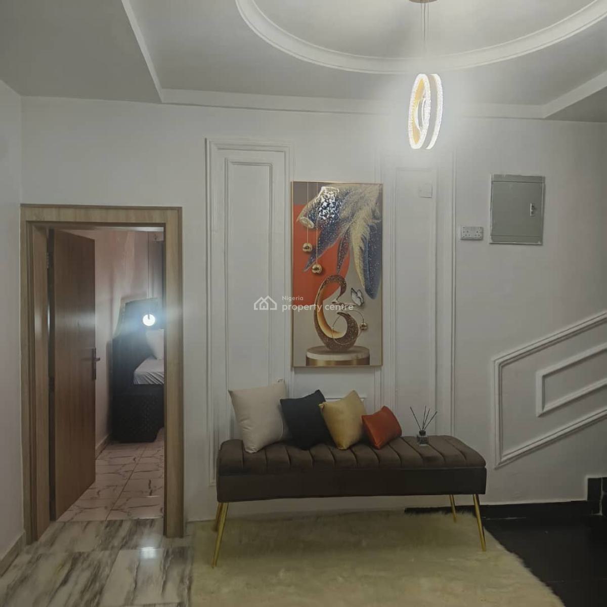 Luxury Fully Furnished 4 Bedrooms Terraced Duplex, Guzape District, Abuja, Terraced Duplex for Rent