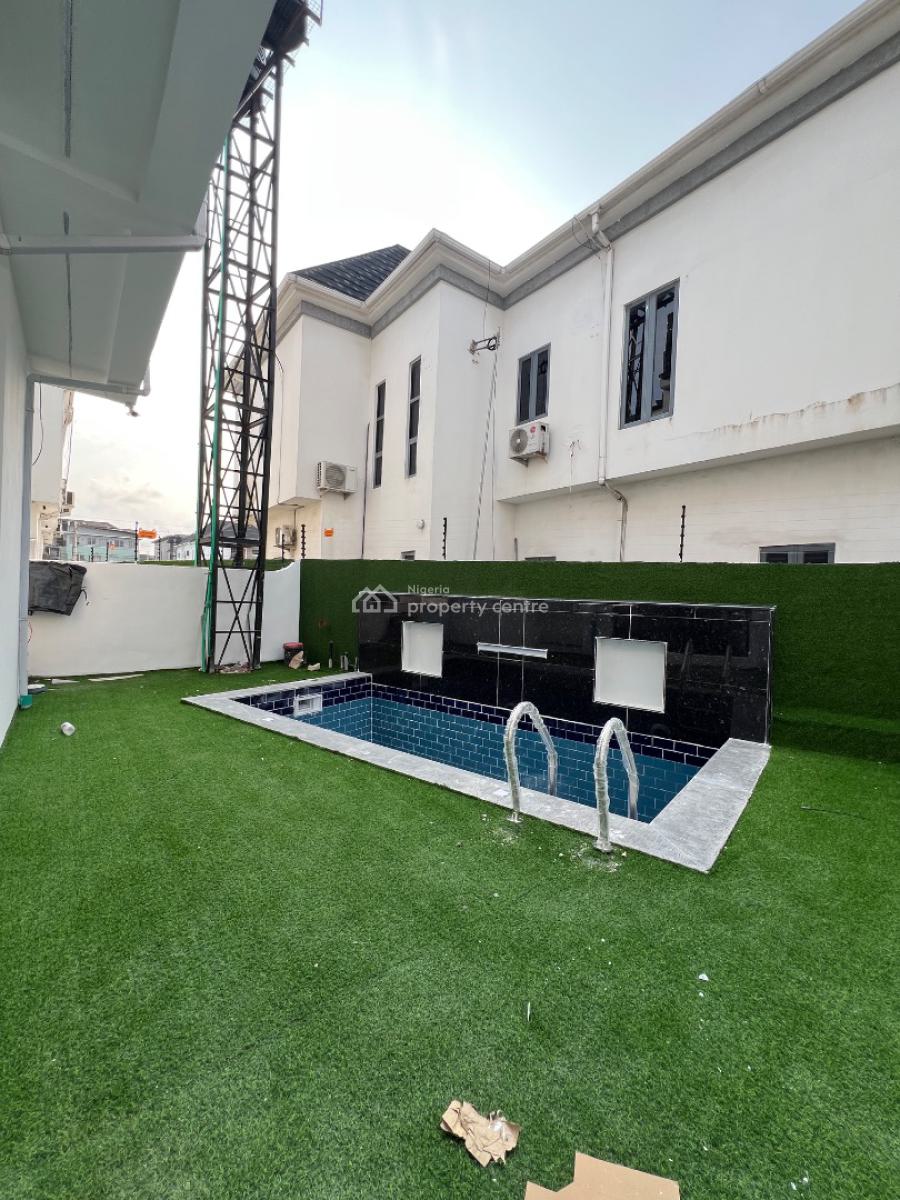 5 Bedroom Fully Detached Duplex with a Pool, Second Tollgate, Lekki, Lagos, Detached Duplex for Sale