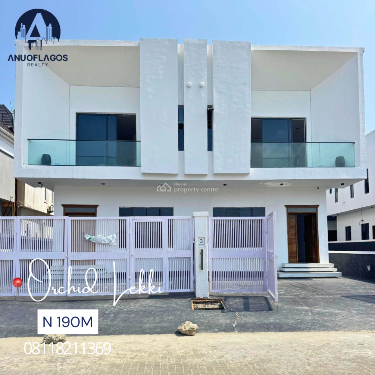 Stunning 4 Bedroom Semidetached Duplex with Bq., Lekki, Lagos, Semi-detached Duplex for Sale