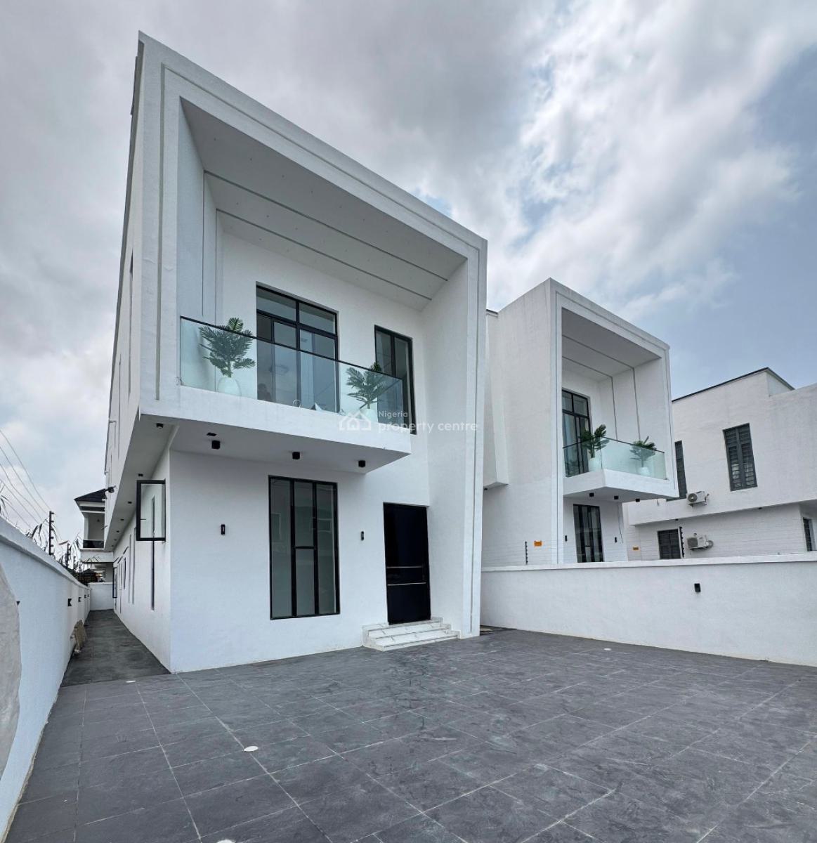 Luxuriously Built 5 Bedroom Fully Detached  Duplex with Bq & Pool, Vgc, Lekki, Lagos, Detached Duplex for Sale