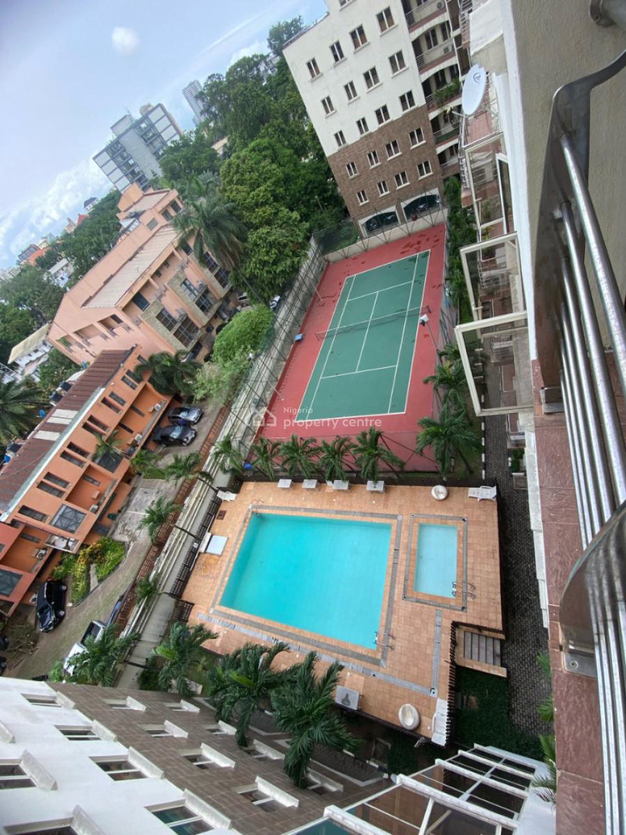 Spacious 3 Bedroom Apartment with Bq, Ikoyi, Lagos, Flat / Apartment for Rent
