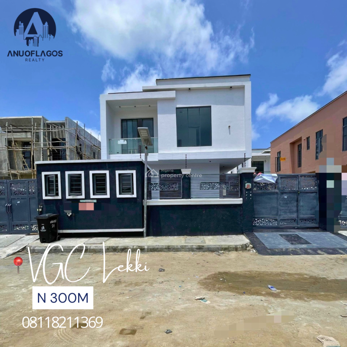 Lovely  5 Bedroom Fully Detached Duplex with Bq., Vgc, Lekki, Lagos, Detached Duplex for Sale