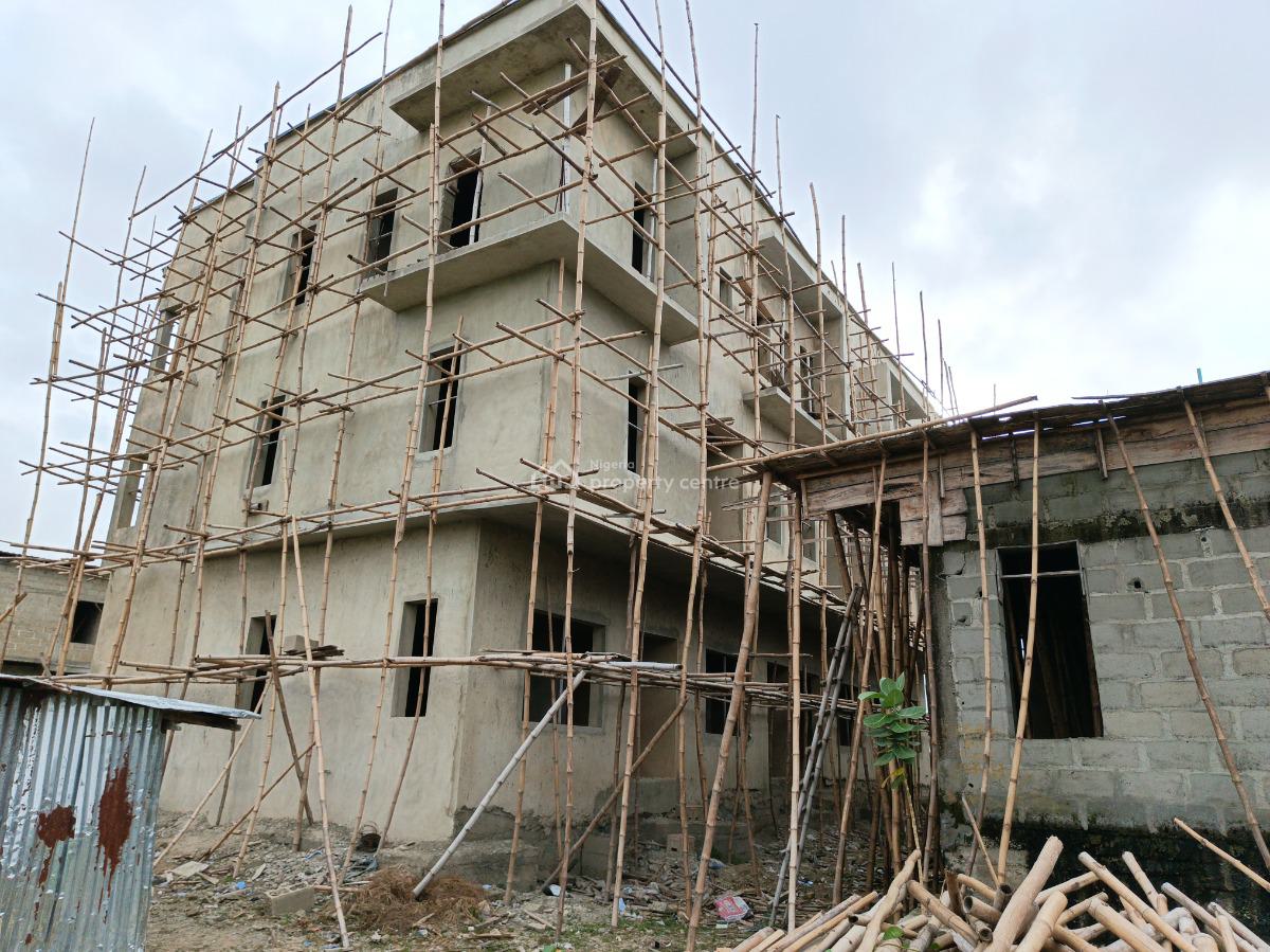 Lovely 8 Units of 4 Bedroom Terrace Duplex, Cherry Hill Homes Thomas Estare Extension, Ado, Ajah, Lagos, Terraced Duplex for Sale