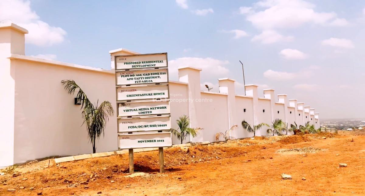 Buildable and Livable Estate Plot, Diamond Estate, Apo Tafyi District, Apo, Abuja, Residential Land for Sale