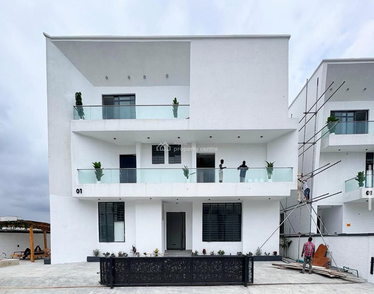 Newly Built 5 Bedroom Detached Duplex, Chevron, Lekki, Lagos, Detached Duplex for Sale