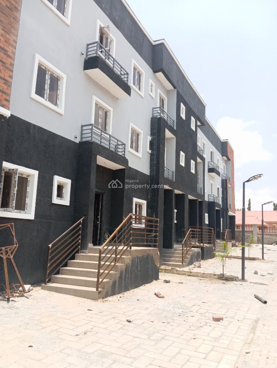 Brand New Finished 4 Bedroom Terrace Duplex with a Room Boys Quarters, Kubwa, Abuja, Terraced Duplex for Sale