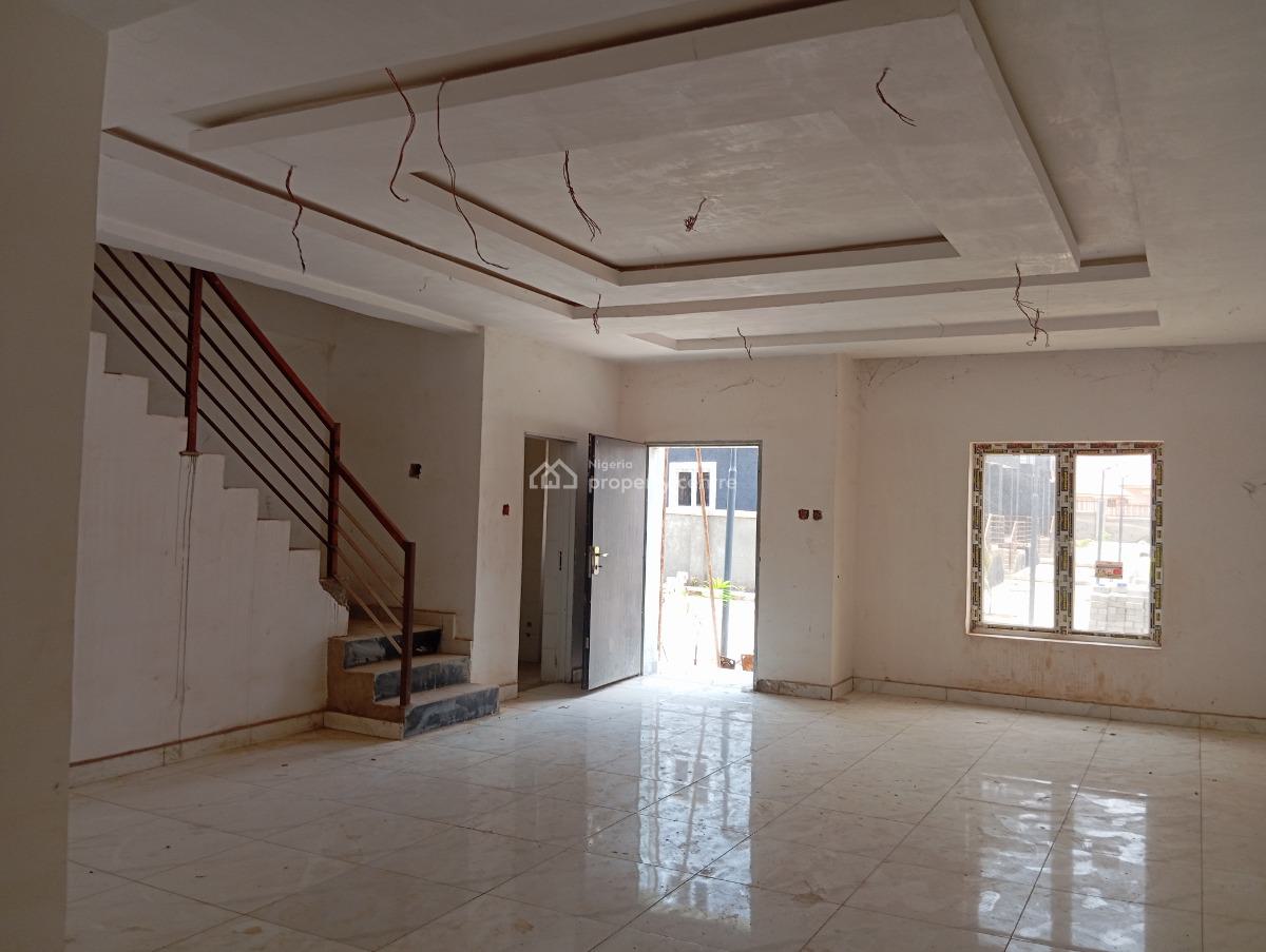 Brand New Finished 4 Bedroom Terrace Duplex with a Room Boys Quarters, Kubwa, Abuja, Terraced Duplex for Sale