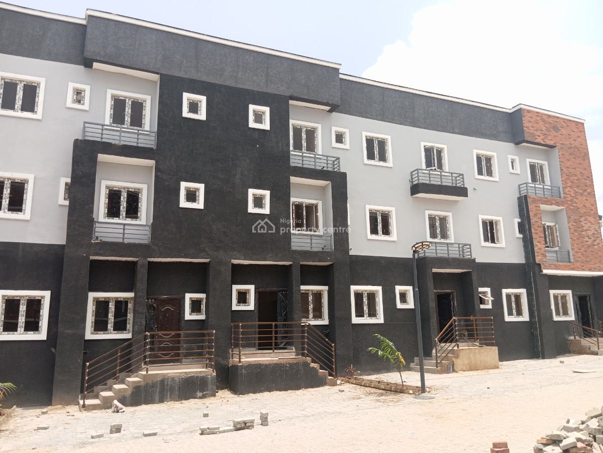 Brand New Finished 4 Bedroom Terrace Duplex with a Room Boys Quarters, Kubwa, Abuja, Terraced Duplex for Sale