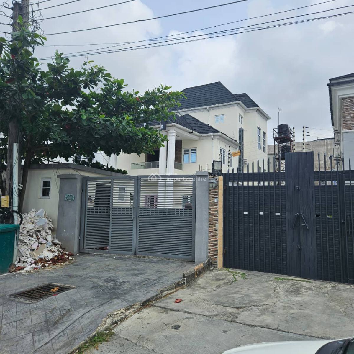 Massive 5 Bedroom Detached Townhouse (residential/commercial), Lekki Phase 1, Lekki, Lagos, Commercial Property for Rent