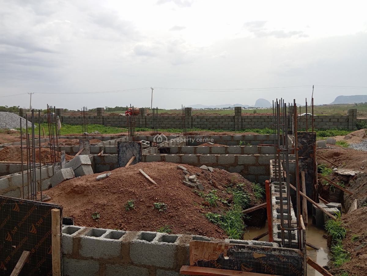Semi-detached Duplex 3 Bedroom Estate Plot 300smq, Karsana North, Karsana, Abuja, Residential Land for Sale