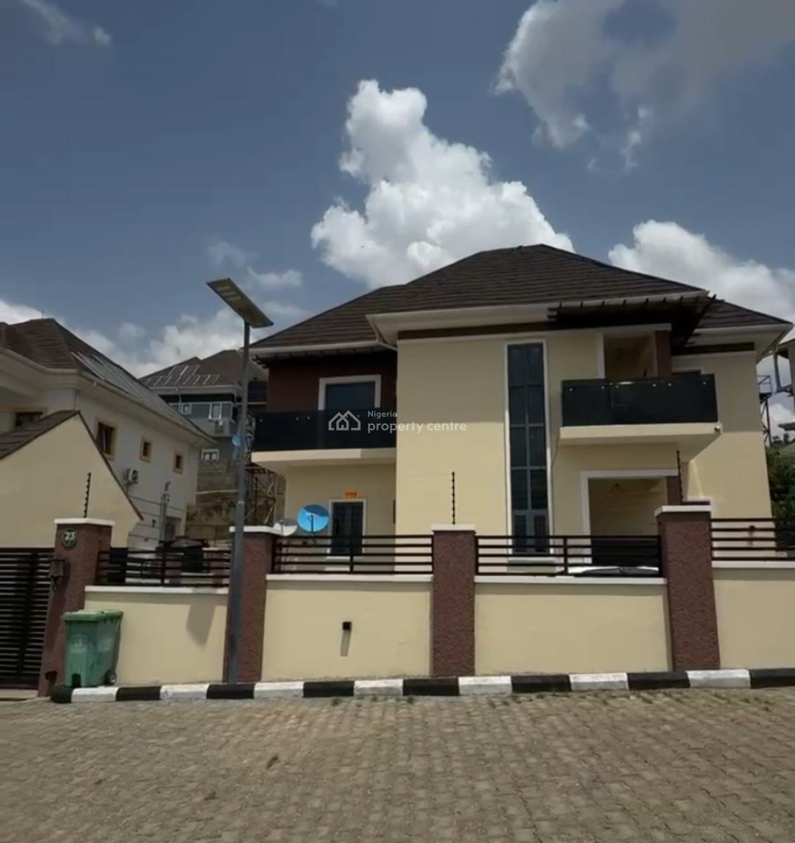 Well Finished 4 Bedrooms Detached Duplex with Maid Room, Idu Industrial, Abuja, Detached Duplex for Sale