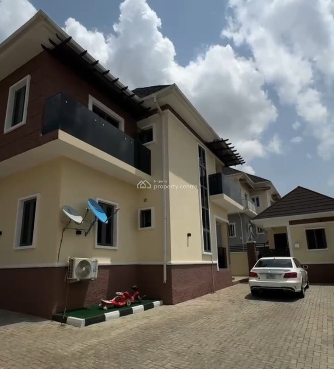 Well Finished 4 Bedrooms Detached Duplex with Maid Room, Idu Industrial, Abuja, Detached Duplex for Sale