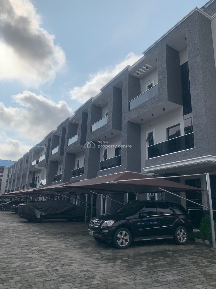 Serviced 4 Bedroom Terrace Duplex with Bq, Victoria Island (vi), Lagos, Terraced Duplex for Rent