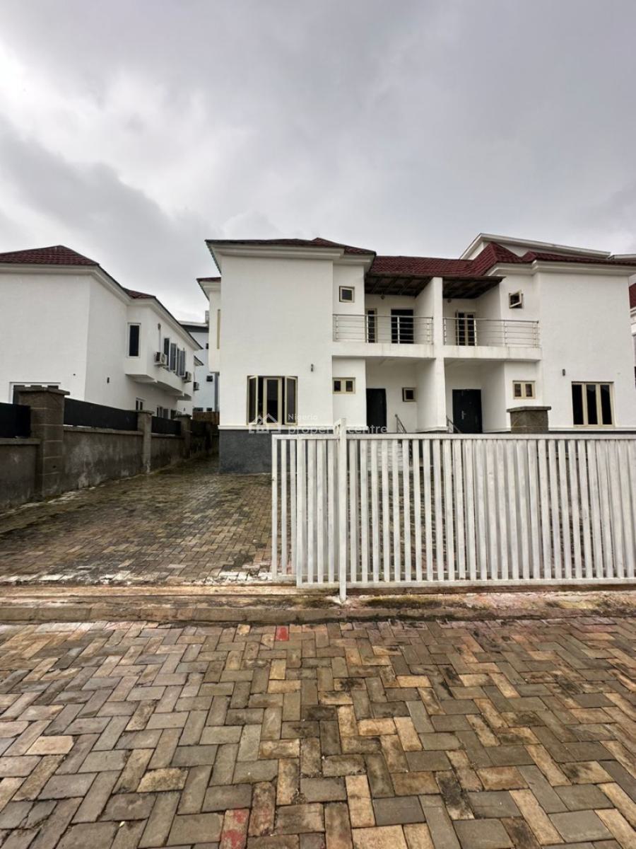 3 Bedroom Gated Semidetached Duplex & 1 Room Bq, Idu By Nizamiye Hospital Abuja, Idu Industrial, Abuja, Semi-detached Duplex for Sale