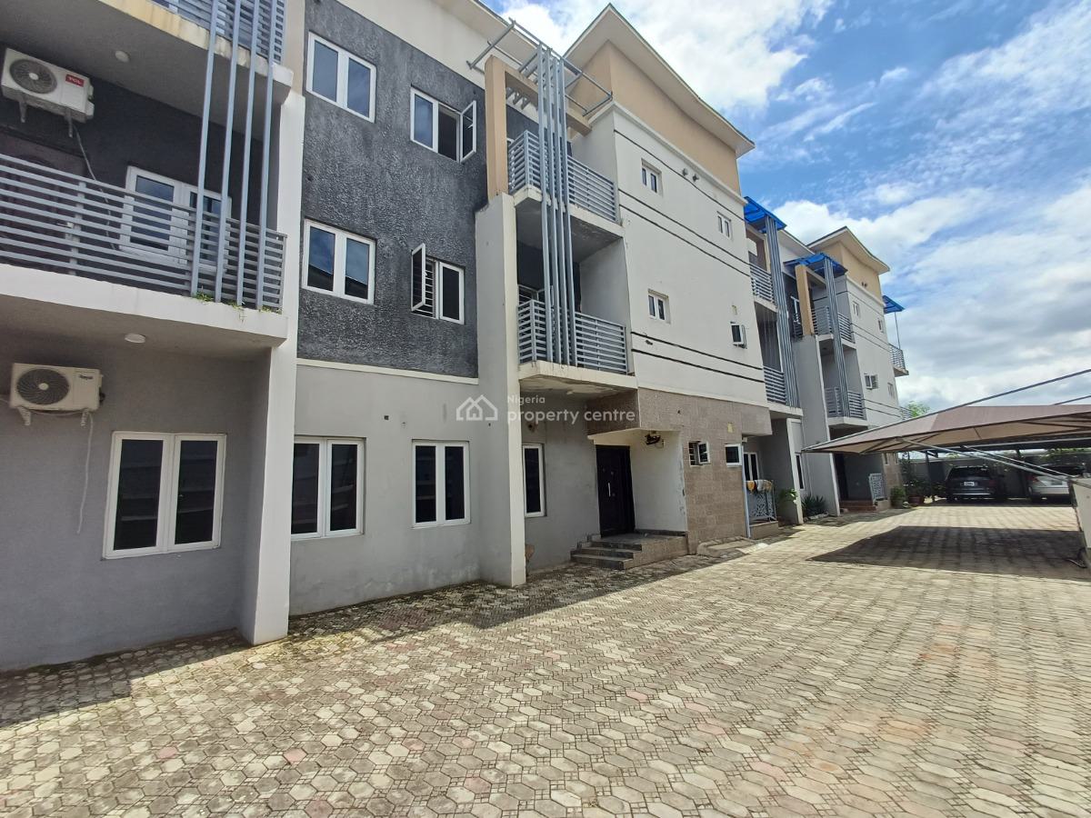Spacious 4 Bedroom Terrace Duplex with Bq, Wuye, Abuja, Terraced Duplex for Rent