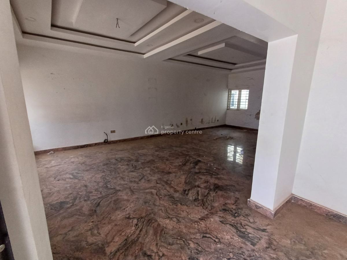 Spacious 4 Bedroom Terrace Duplex with Bq, Wuye, Abuja, Terraced Duplex for Rent