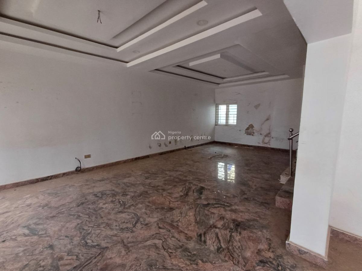 Spacious 4 Bedroom Terrace Duplex with Bq, Wuye, Abuja, Terraced Duplex for Rent