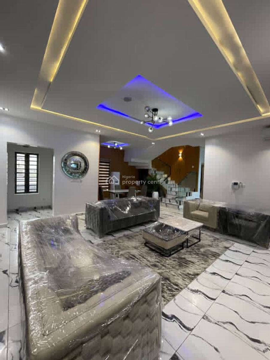 Exquisite Fully Furnished 5 Bedroom Detached Duplex, Ikota Lekki, Ikota, Lekki, Lagos, Detached Duplex for Rent