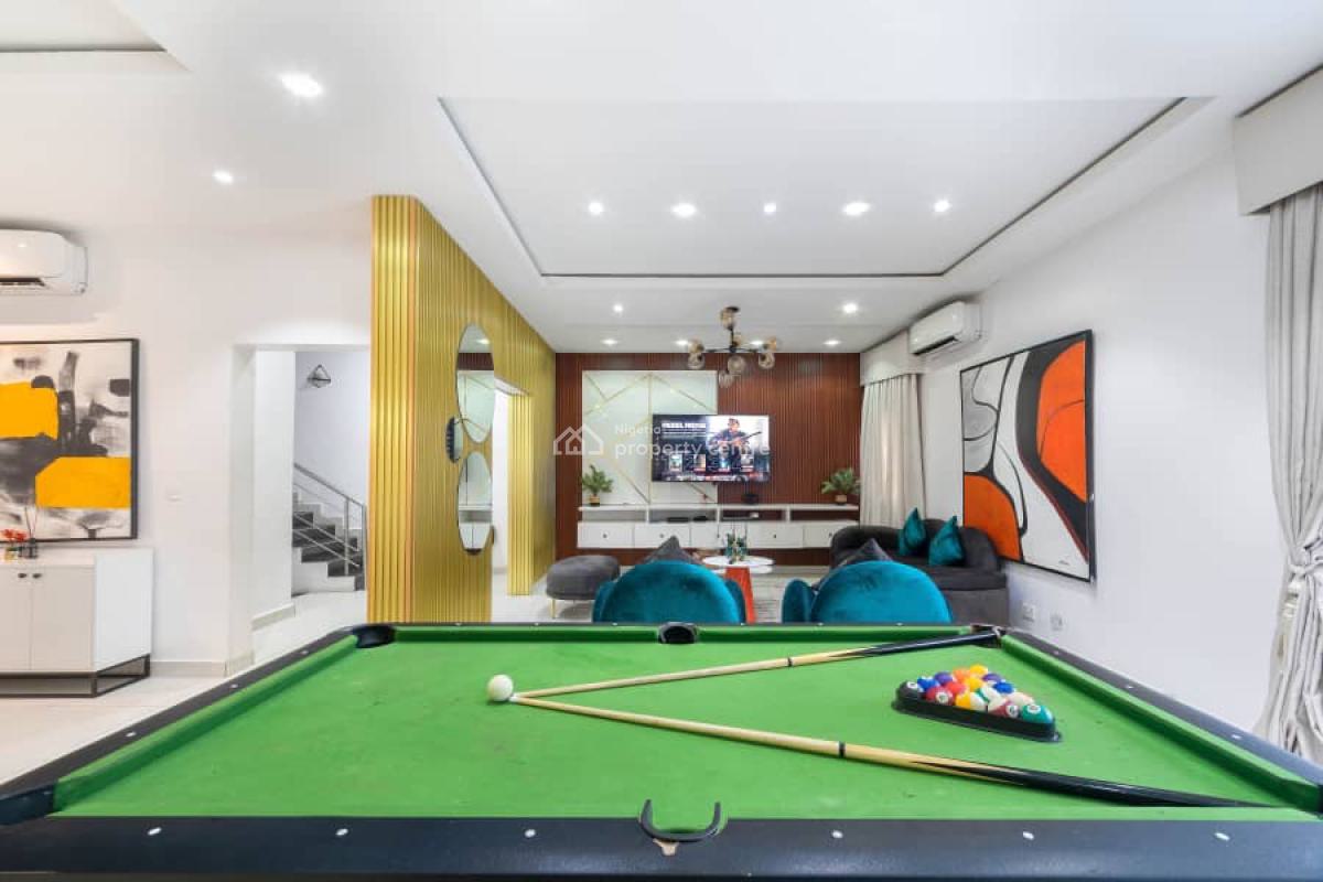 Furnished 4bedrooms Terraced Duplex with Swimming Pool, Ikate Lekki, Lekki, Lagos, Terraced Duplex for Rent