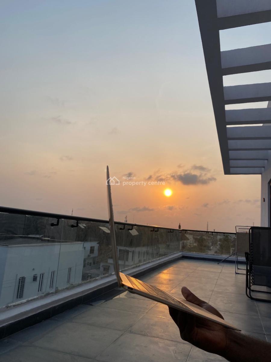 Furnished 1bedroom Penthouse with Rooftop, Agungi, Lekki, Lagos, Mini Flat (room and Parlour) for Sale
