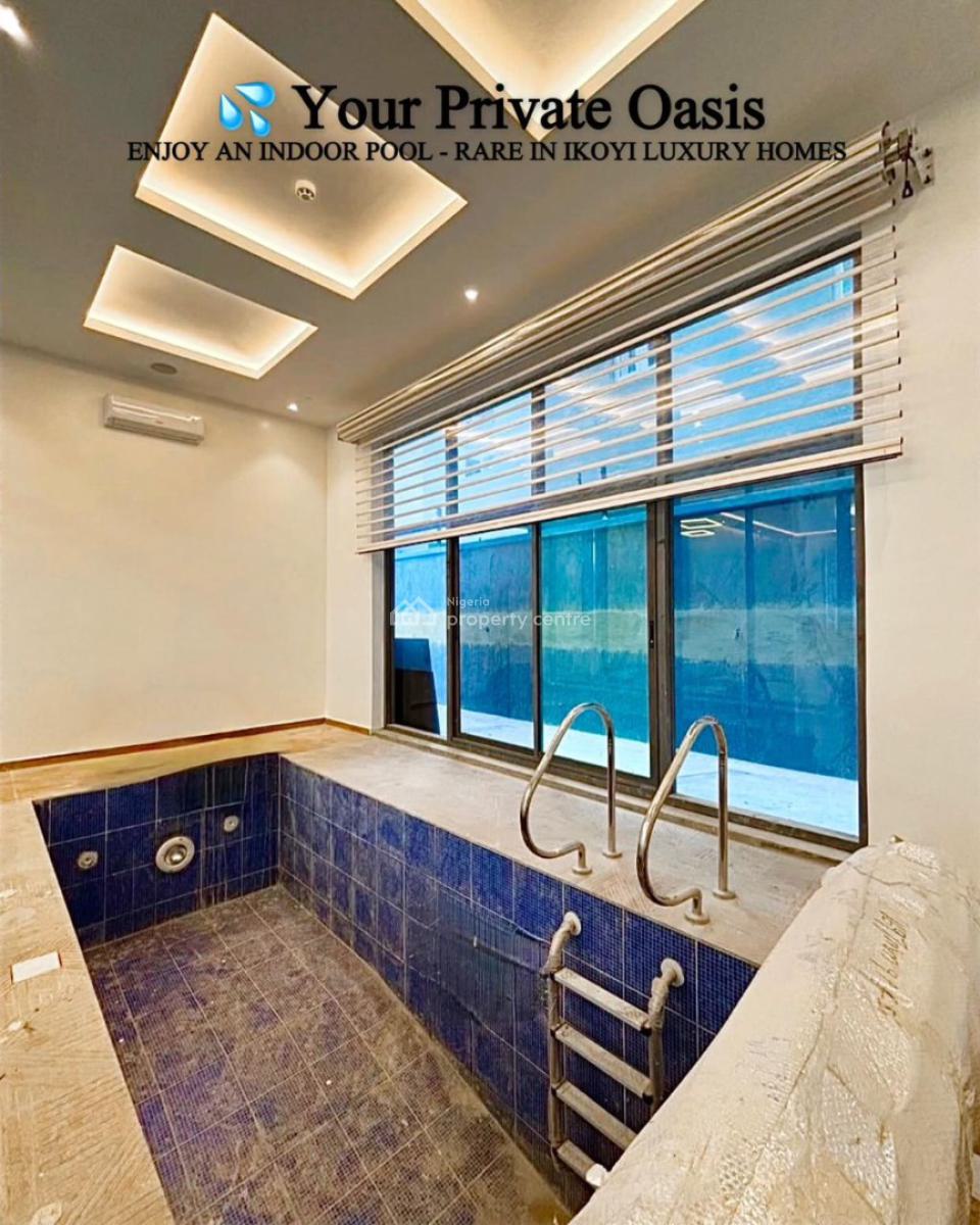 5 Bed Indoor Swimming Pool   Fully Fitted Private Cinema   Gym   E, Old Ikoyi, Ikoyi, Lagos, Detached Duplex for Sale