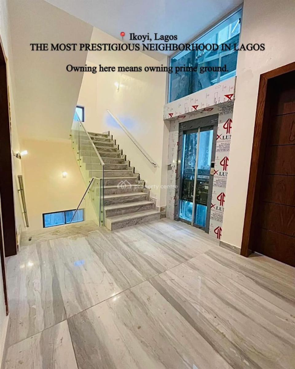 5 Bed Indoor Swimming Pool   Fully Fitted Private Cinema   Gym   E, Old Ikoyi, Ikoyi, Lagos, Detached Duplex for Sale