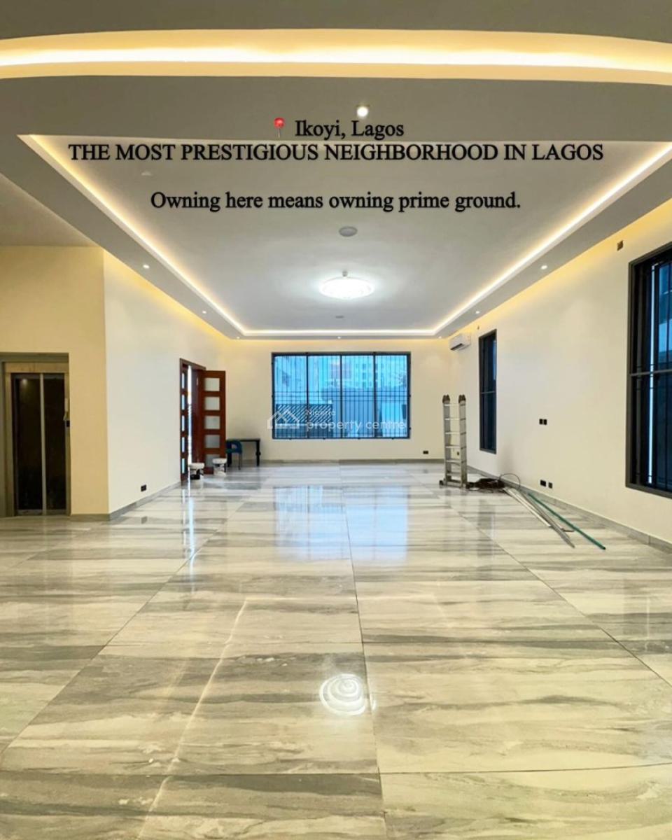 5 Bed Indoor Swimming Pool   Fully Fitted Private Cinema   Gym   E, Old Ikoyi, Ikoyi, Lagos, Detached Duplex for Sale