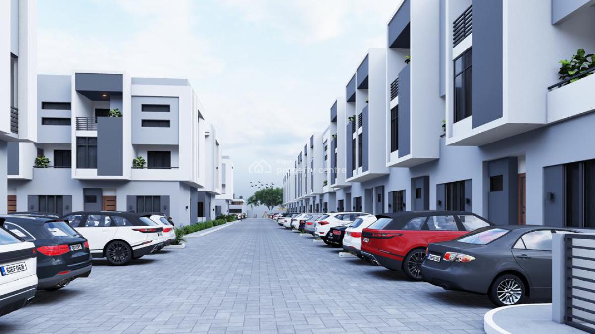 4 Bedroom House, Oregun, Ikeja, Lagos, Terraced Duplex for Sale
