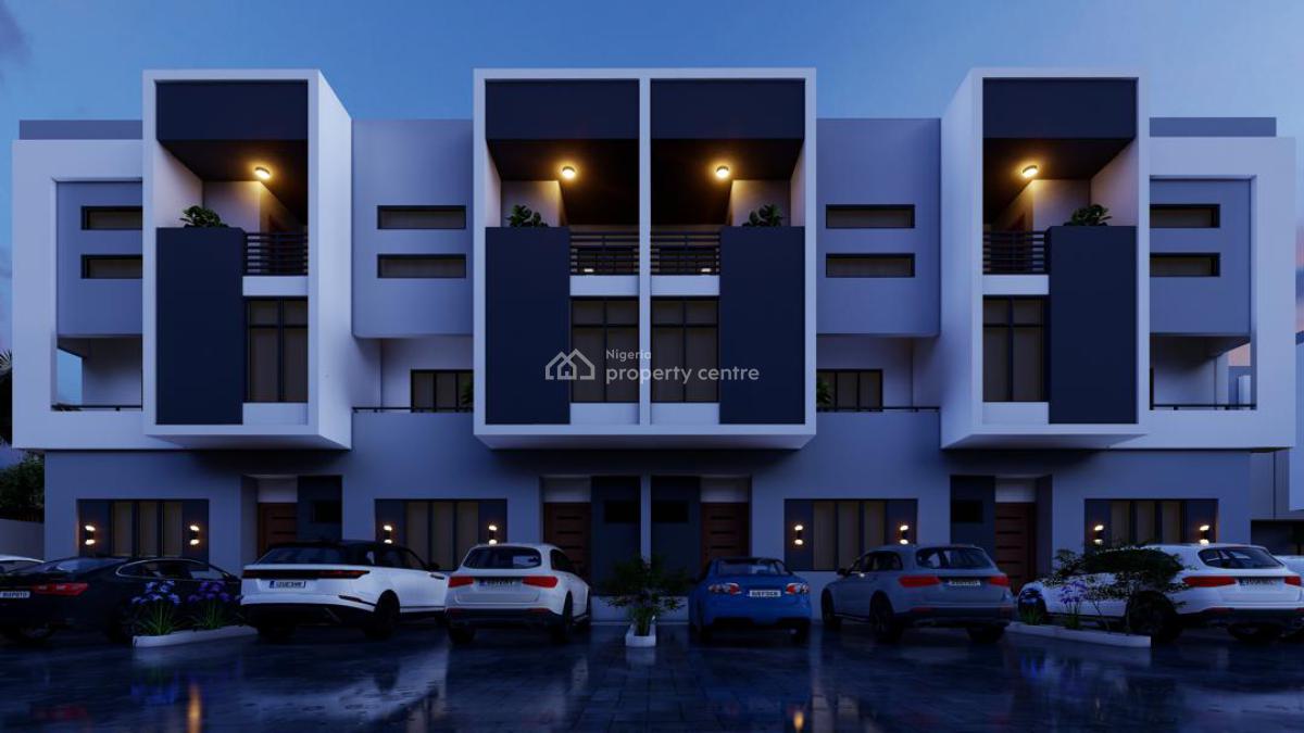 4 Bedroom House, Oregun, Ikeja, Lagos, Terraced Duplex for Sale