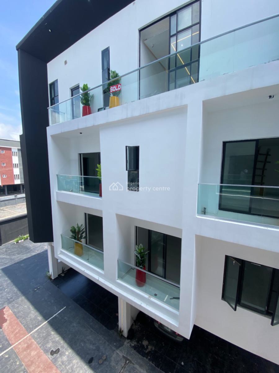 Fully Serviced and Pool Bran  New 4 Bedrooms Maisonette with Bq, Lekki Lekki, Ikate, Lekki, Lagos, Flat / Apartment for Sale